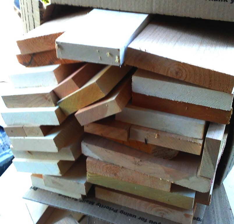 NO KNOTS! Scrap Hardwood Short Boards WALNUT Oak MAPLE Cherry Wood Craft Carving - Image 2