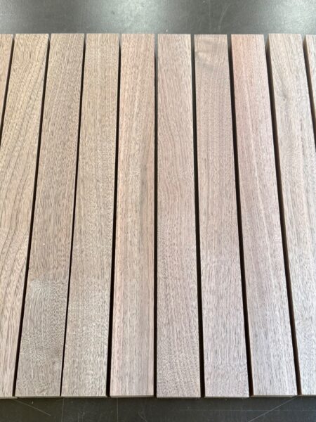 10 pieces kiln dried s4s black walnut 1 1/2"x 16"x 3/4"