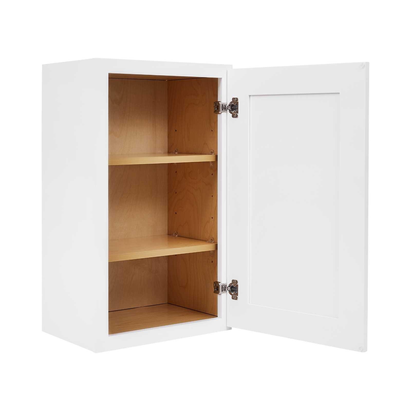 36”W x 30”H x 12”D White Shaker RTA Wall Cabinet Solid Wood Soft Close - Image 5