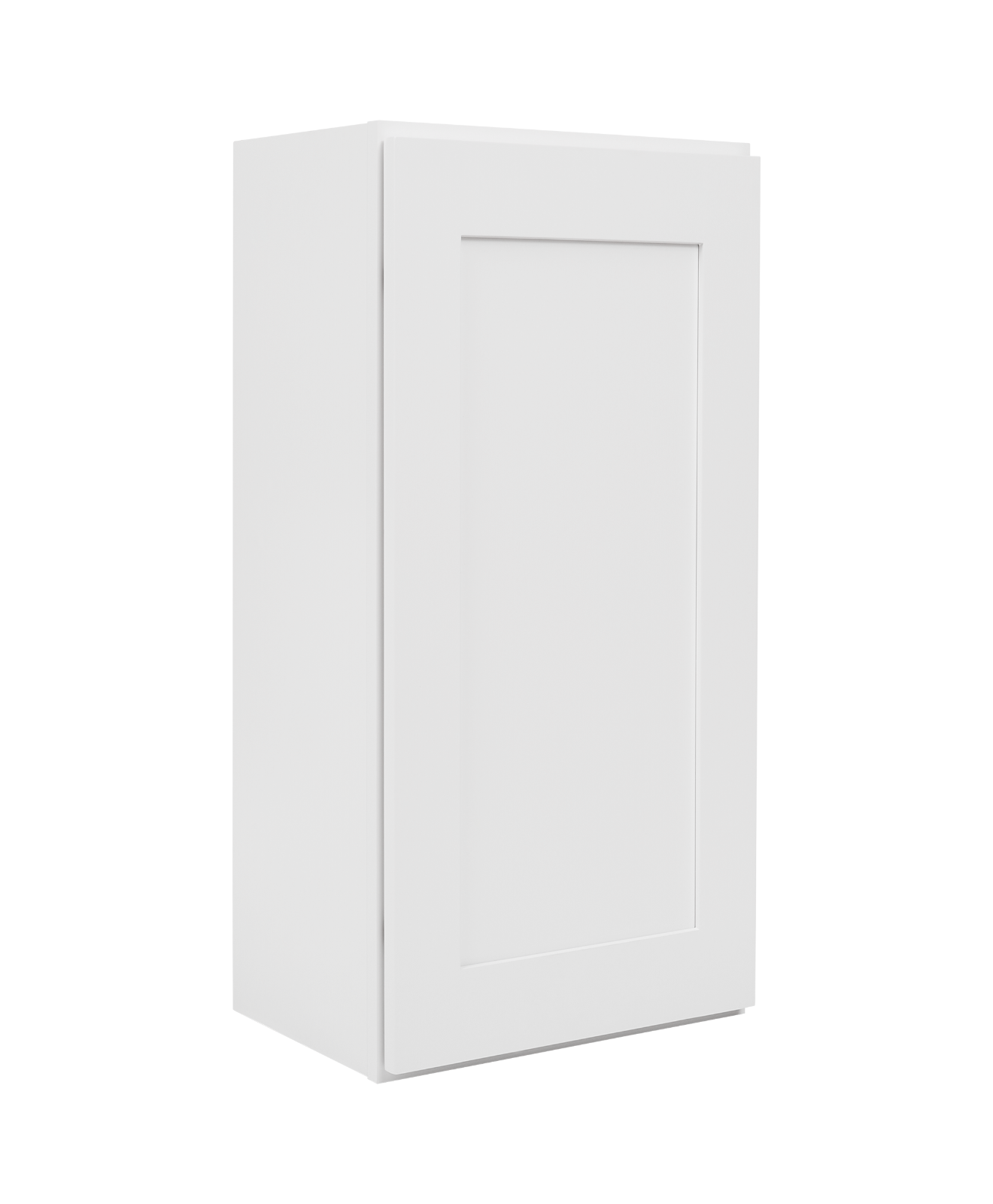 33"W x 12"H x 12"D White Shaker RTA Wall Cabinet Solid Wood Soft-Close - Image 2