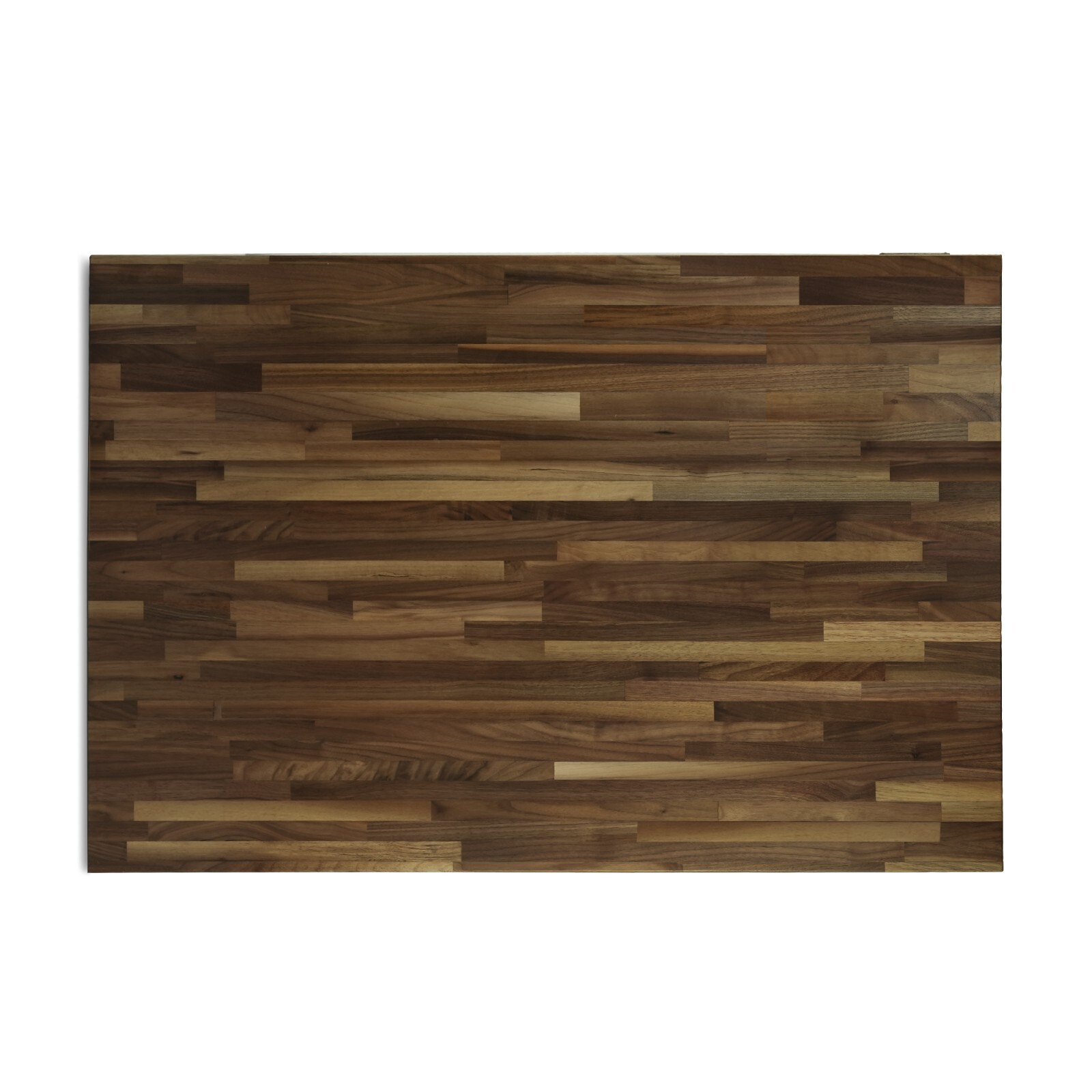 24" L x 25" W Butcher Block Counter Top, Walnut Solid Hardwood Countertop, Wood Slab