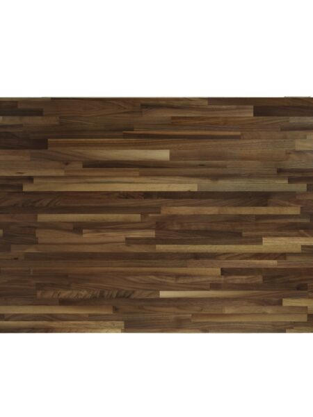 12" L x 25" W Butcher Block Counter Top, Walnut Solid Hardwood Countertop, Wood Slab